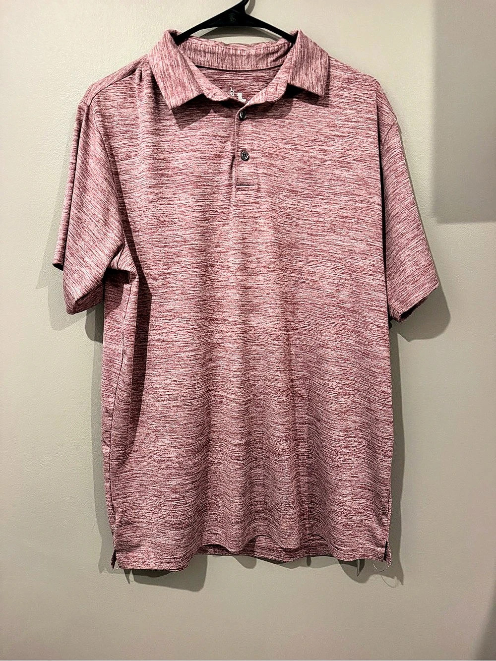 Men's Abstract Polo in Purple